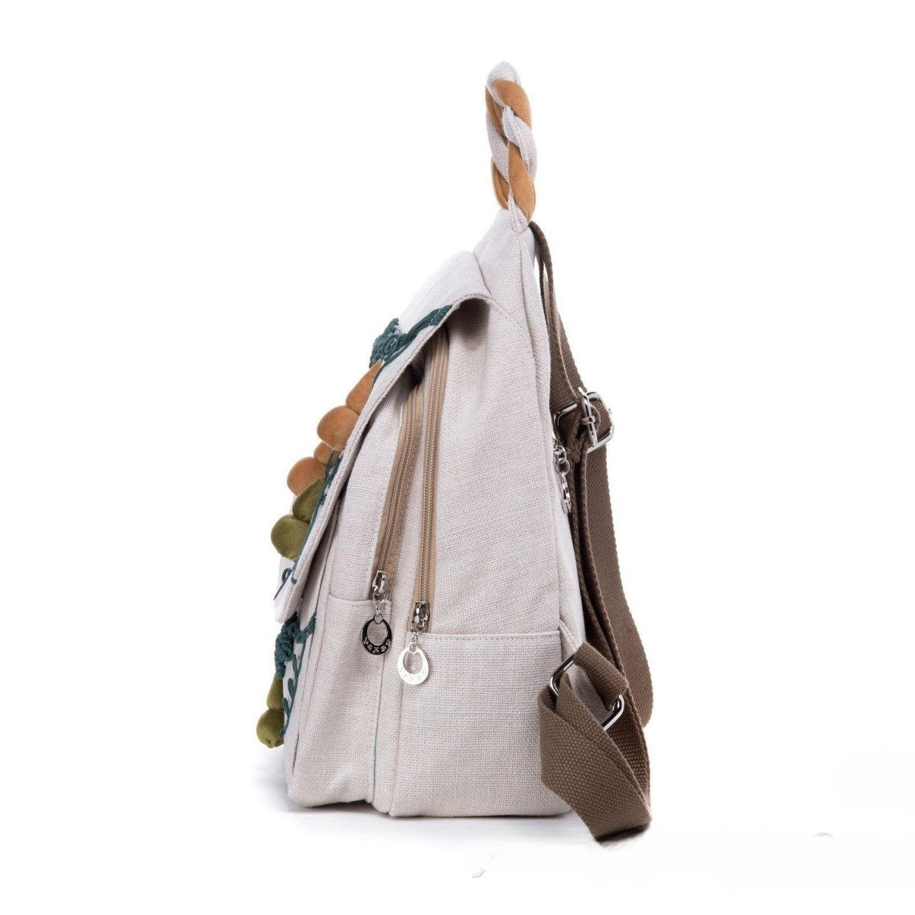 Gourd canvas backpack Portable Commuter Birthday Gift for Girlfriend and Mother