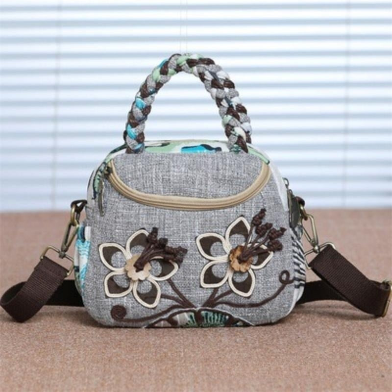 Multifunctional Lightweight Fabric Bag Shoulder Bag Messenger Bag Handbag Women's Bag