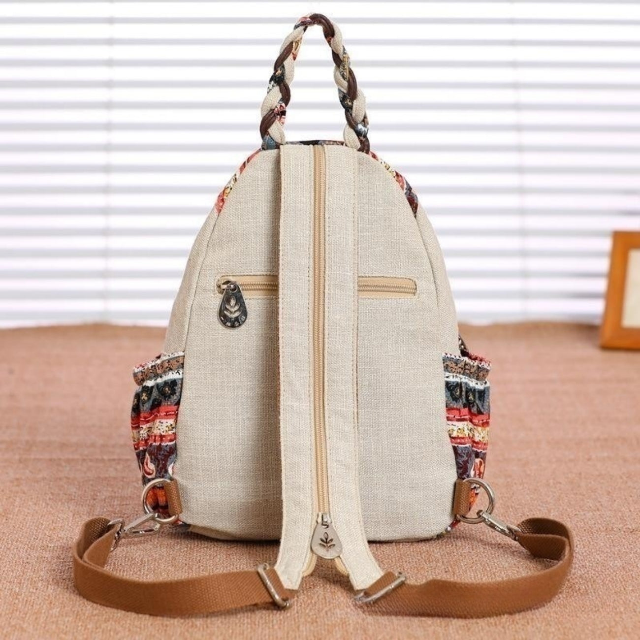 Canvas backpack, lightweight elephant shaped holiday gift for girlfriend